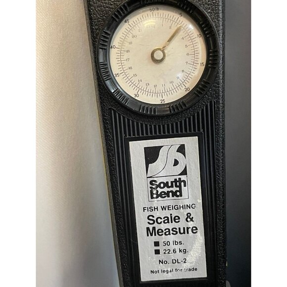 South Bend Fish Weighing Scale & Measure DL-2 50 lbs - Picture 3 of 6